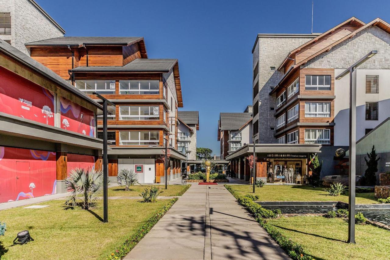 Apto Vita Boulevard duas suítes. Gramado Exterior foto